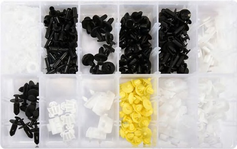 Trim clips assortment