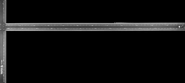 Aluminium try square