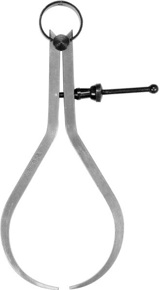 Outside caliper with spring 200 mm