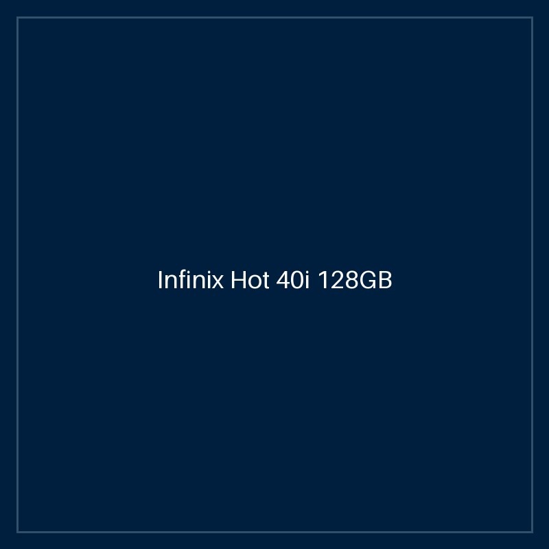Infinix Hot 40i 128GB