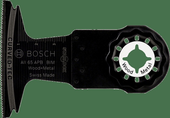 Bosch Oscillating Multitoo: BIM plunge cut saw blade AIZ 32 APB Wood and Metal 50 x 32 mm