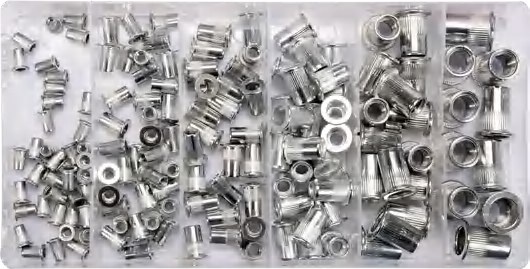 Threaded rivet nuts