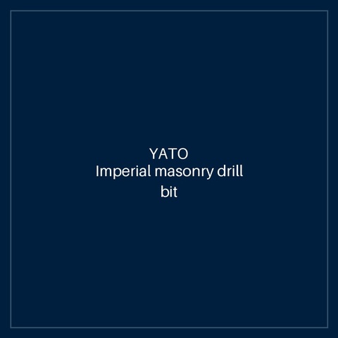 Imperial masonry drill bit 25 mm