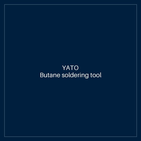 Butane soldering tool