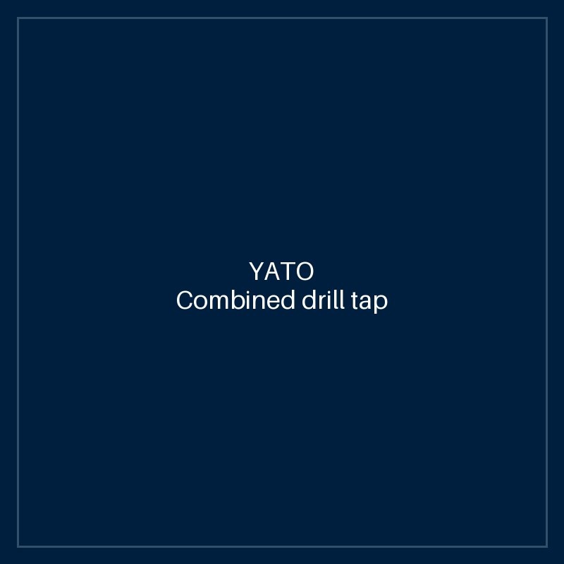 Combined drill tap