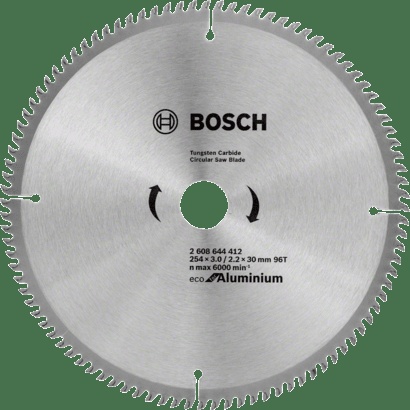 Bosch Circular Saw Blades: ECO for Aluminum 305x3.2/2.2x30 80T