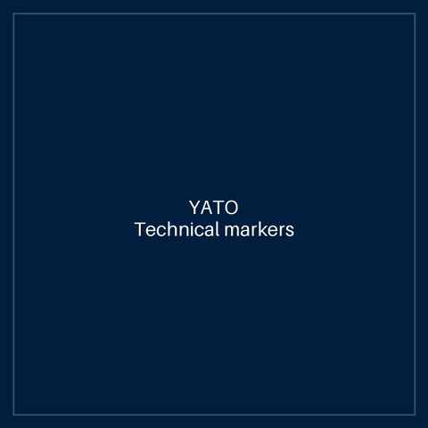 Technical markers 135x20x13mm