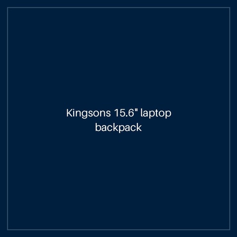 Kingsons 15.6" laptop backpack (K8890W)