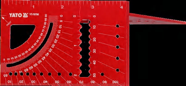 3D aluminium mitre square