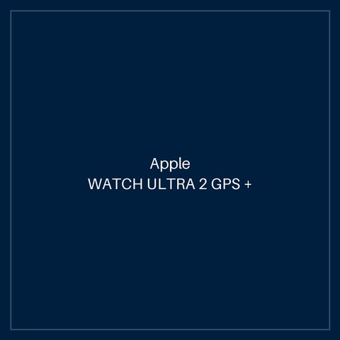 APPLE WATCH ULTRA 2 GPS + CELLULAR, 49MM TITANIUM CASE WITH GREEN/GREY TRAIL LOOP - S/M