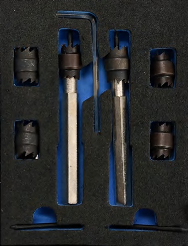Spot weld cutter & drill bit set