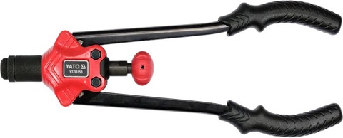 Hand riveter nut column set