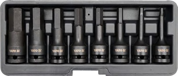 Impact bit socket set