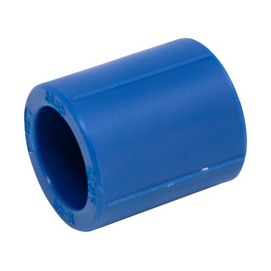 Straight Coupling PPR Blue