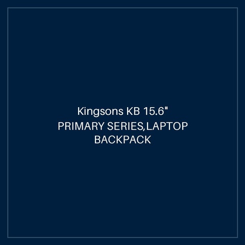 Kingsons KB 15.6" PRIMARY SERIES,LAPTOP BACKPACK