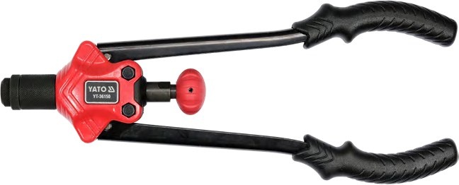 Hand riveter nut column set
