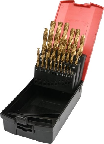 Twist drill set