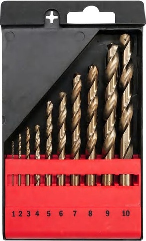 Twist drill set