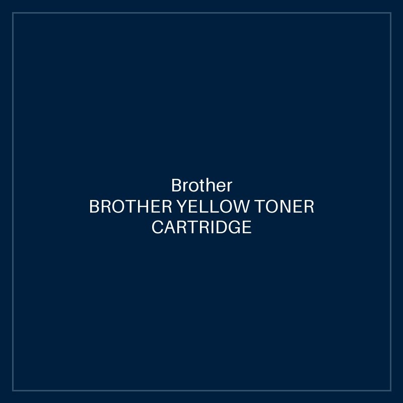 Brother BROTHER YELLOW TONER CARTRIDGE