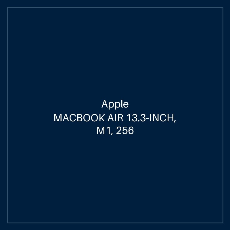 MACBOOK AIR 13.3-INCH, M1, 256 GB SSD, GOLD [FRENCH KEYBOARD]