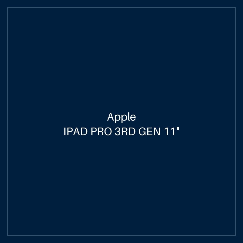 IPAD PRO 3RD GEN 11" WIFI + CELLULAR 128GB - SPACE GREY