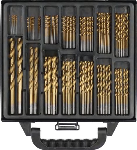 Twist drill set 10.0 mm