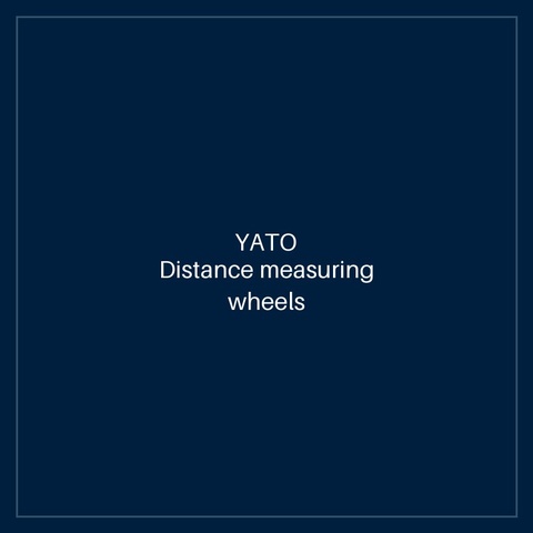 Distance measuring wheels