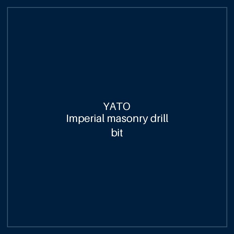 Imperial masonry drill bit 22 mm
