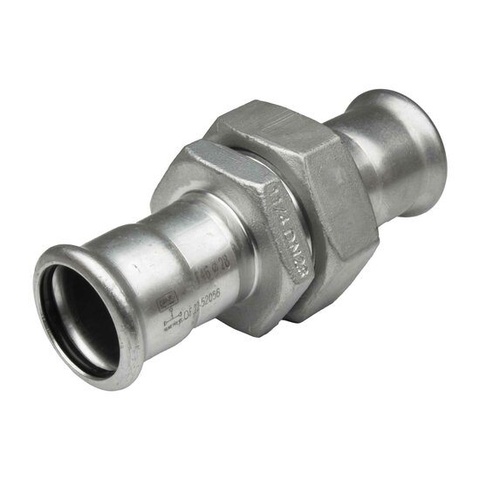 Three-Piece Connector Stainless Steel 304 MT-Press