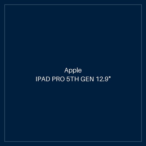 IPAD PRO 5TH GEN 12.9" WIFI + CELLULAR 256GB - SILVER