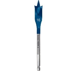 Bosch Wood Drill Bits: SPEED SPADE WOOD DRILL BIT 16 X 152 MM SELFCUT