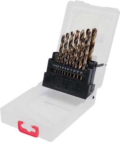 Twist drill set