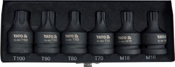 Impact bit socket set