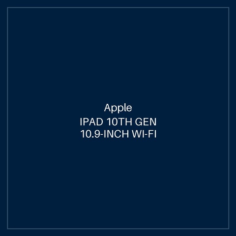 IPAD 10TH GEN 10.9-INCH WI-FI + CELLULAR 256GB - BLUE