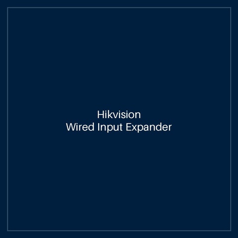 Hikvision Wired Input Expander