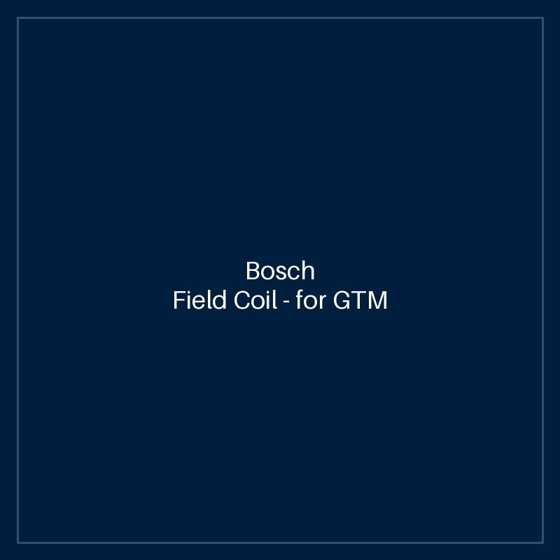Bosch Field Coil — for GTM 12 JL