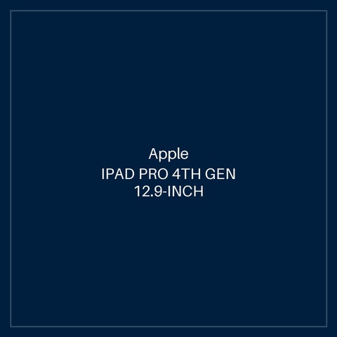 IPAD PRO 4TH GEN 12.9-INCH WIFI + CELLULAR 128GB - SILVER
