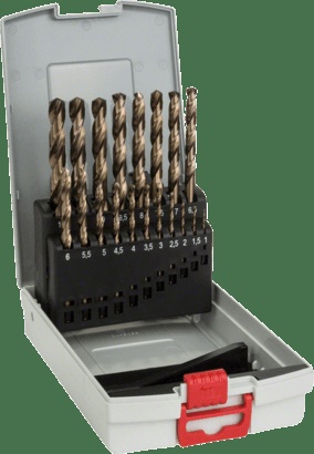 Bosch Metal Drill Bits: Probox HSS-Co, 1-13 mm (25pcs)