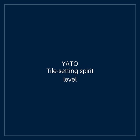 Tile-setting spirit level