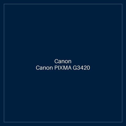 Canon PIXMA G3420 Wireless MegaTank Printer