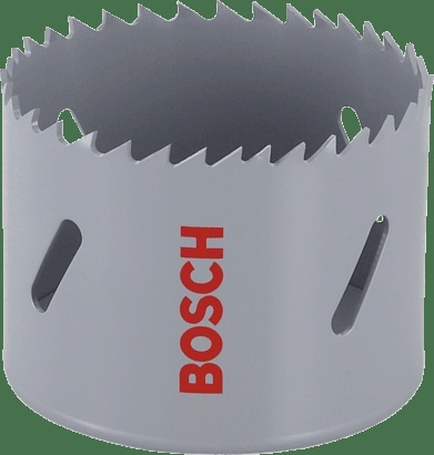 Bosch Holesaws: HSS bi-metal holesaw for standard adapters 76mm