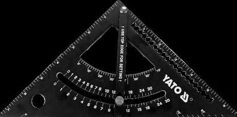 Adjustable quick square
