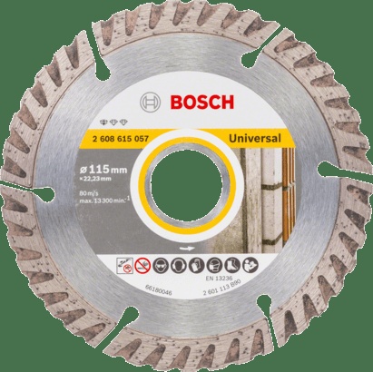 Bosch Diamond Discs: Diamond Bosch Standard for Universal 230 mm