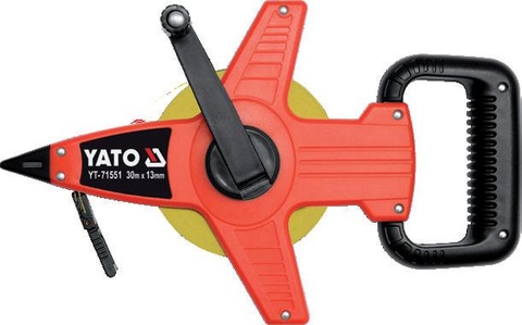 Long steel measuring tape 50 m