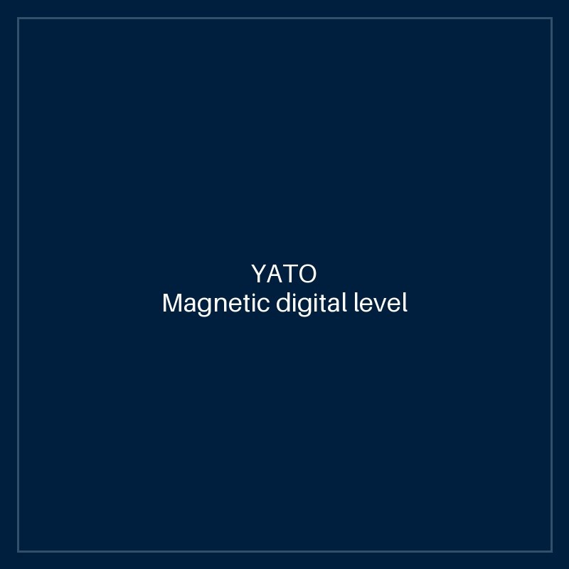 Magnetic digital level