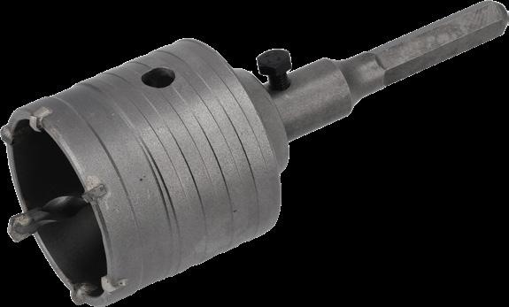 Hollow drill set 80 mm