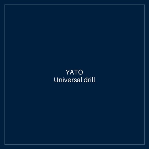Universal drill 3 mm