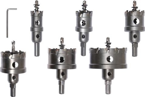 TCT hole saw set for metal