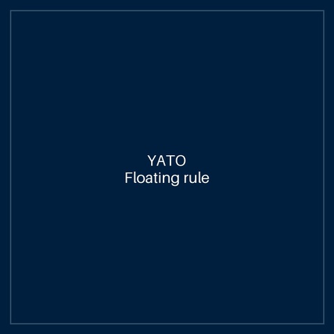 Floating rule 3000 mm