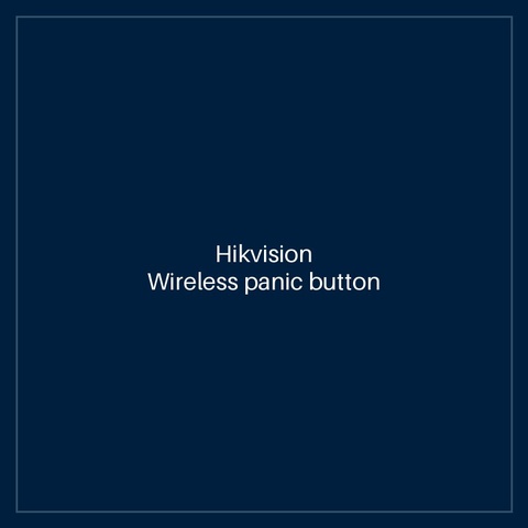 Hikvision Wireless panic button